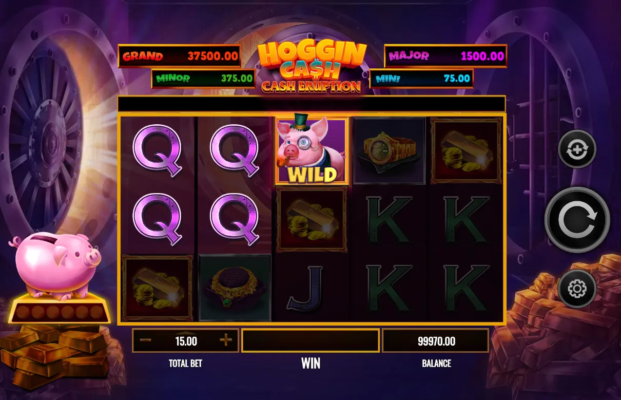 Cash Eruption Hoggin Cash Slot